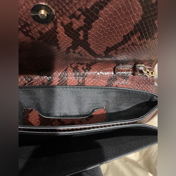 🍂TopShop Snake Print Shoulder Bag NWOT👜 - Picture 4 of 9